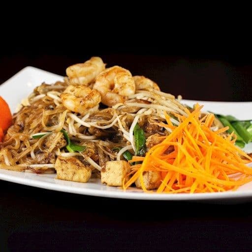 Pad Thaï poulet et crevettes / Chicken and Shrimps Pad Thai