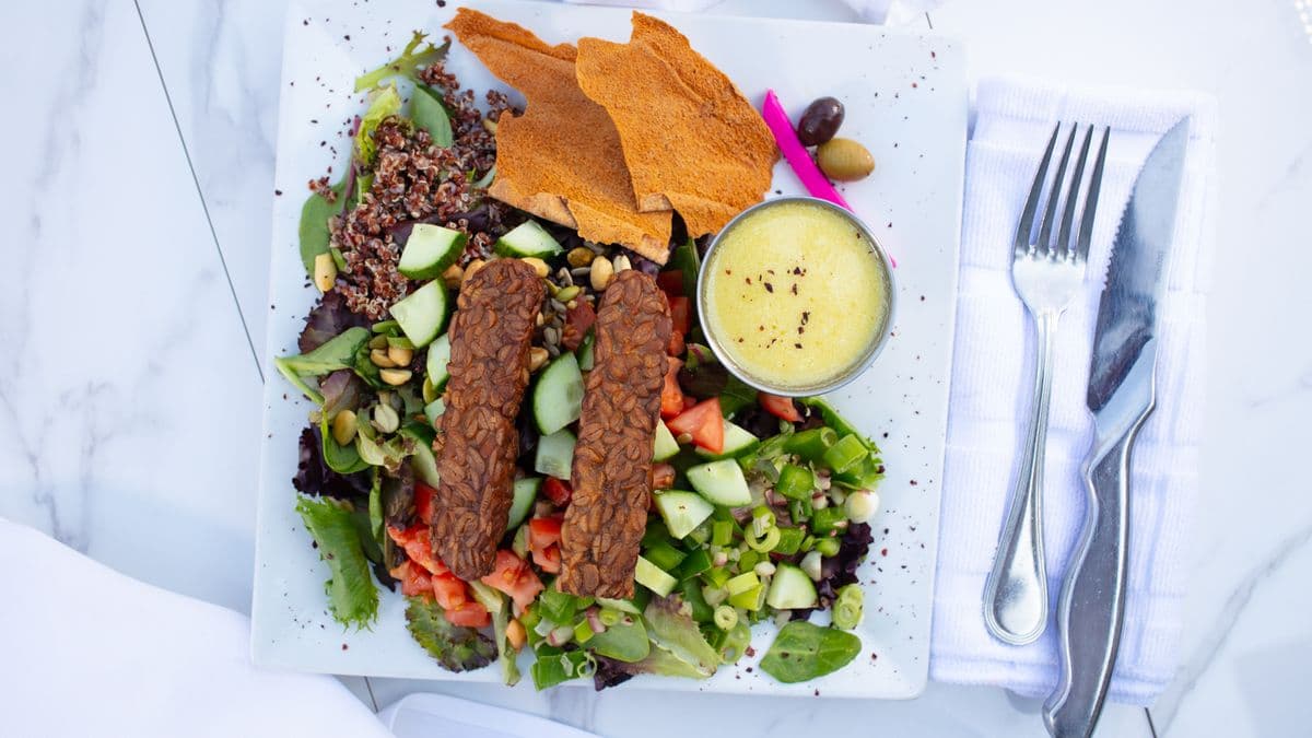 Salata Tempeh