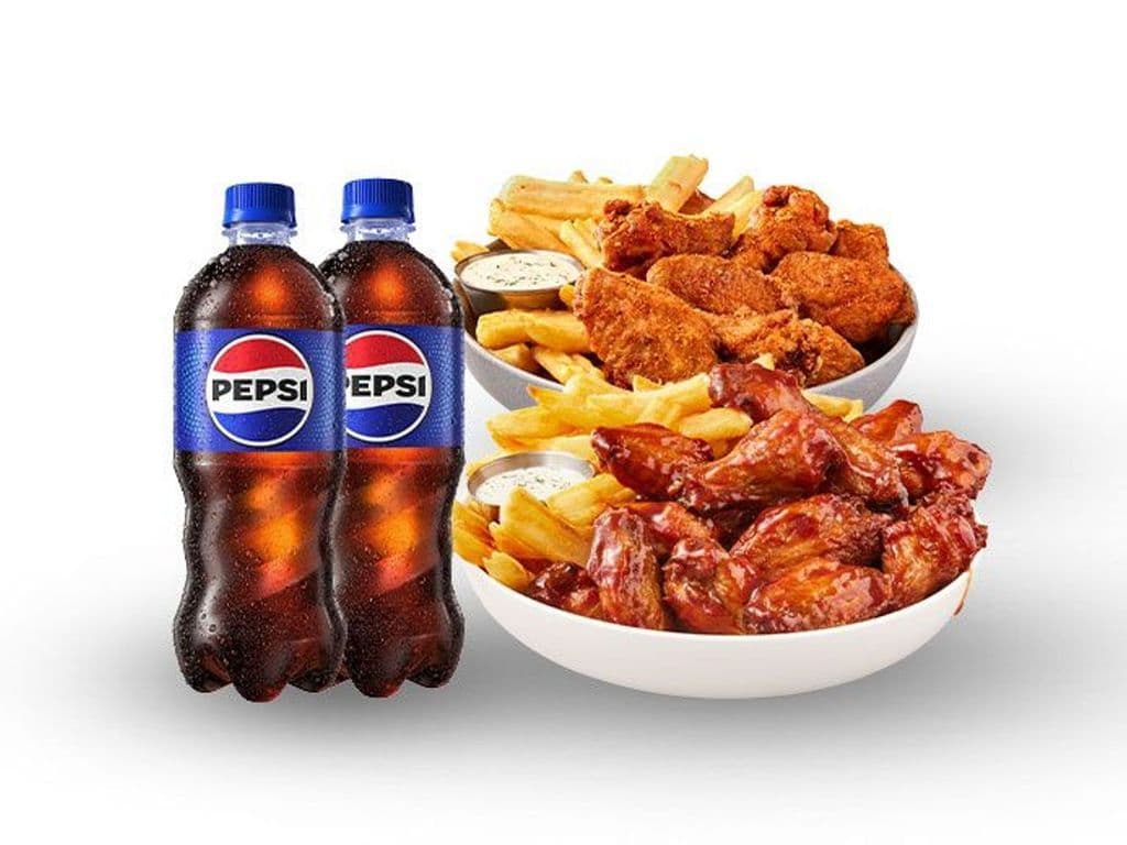 Wings Dinner Combo for 2