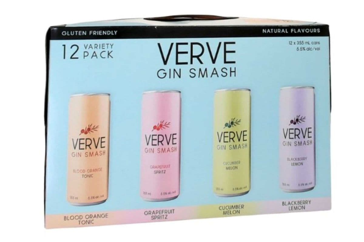 VERVE GIN SMASH MIX PACK (1 x 12x355ML)