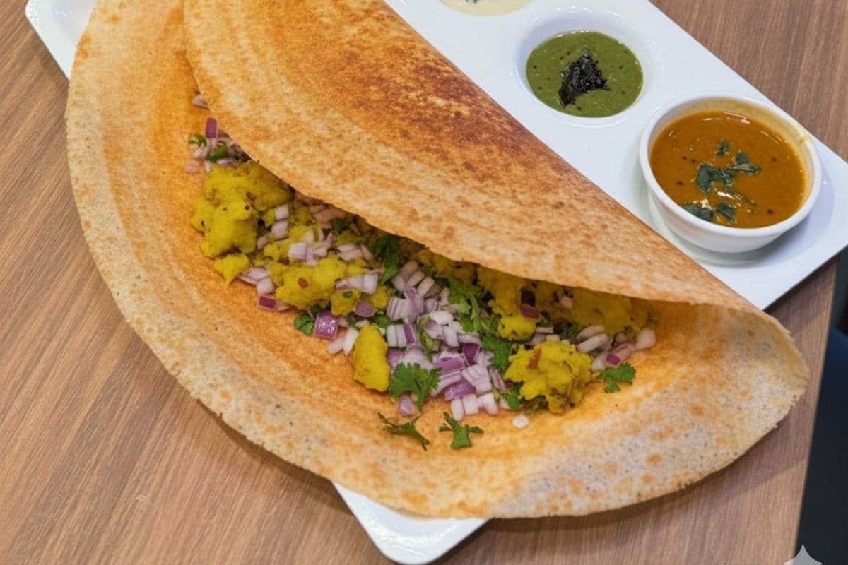 Onion Masala Dosa