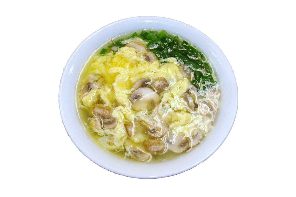 65. Mushroom Egg Drop Soup 蘑菇蛋花羹