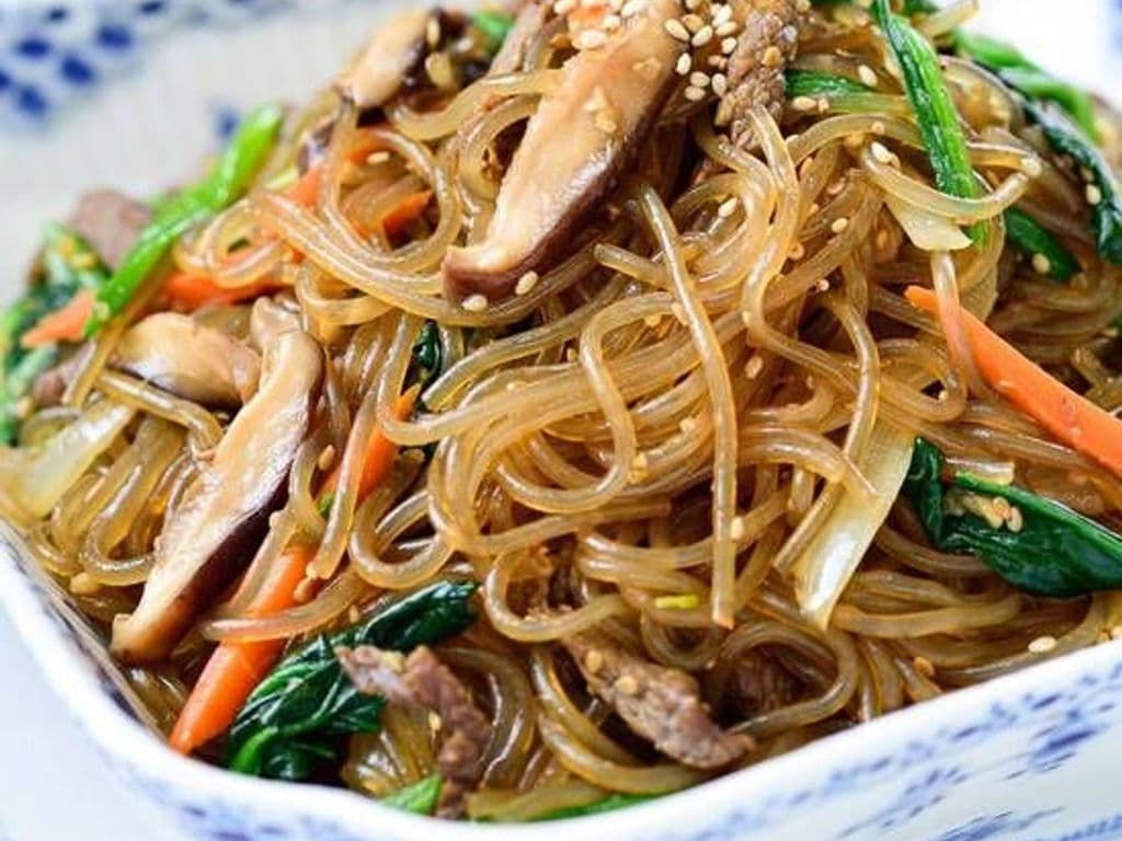 Stir Fried Glass Noodle (잡채韓式炒粉絲)