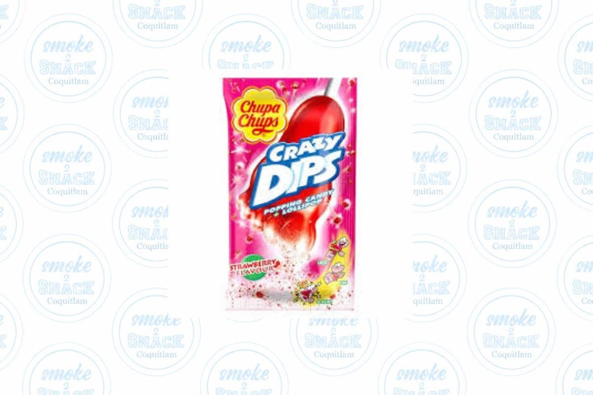 Chupa Chups Crazy Dips Strawberry 14g