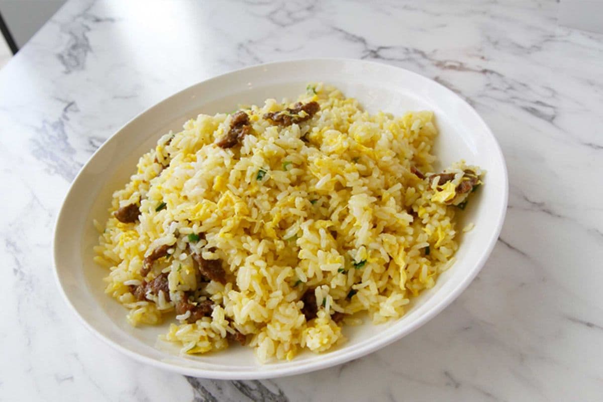 Fried Rice with Shredded Beef 牛肉炒飯