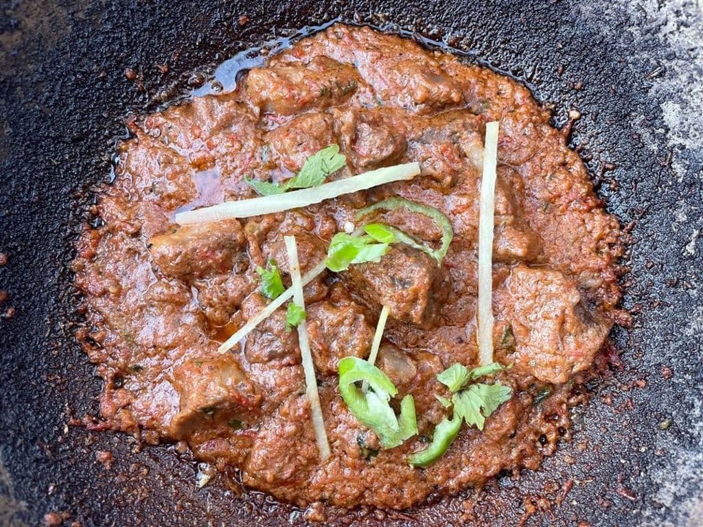 Half Potohari Goat Karahi