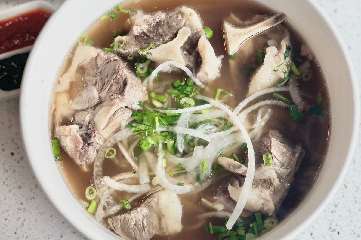 P1. Oxtail Noodle Soup (Pho Duoi Bo) - ONLY ONE SIZE -