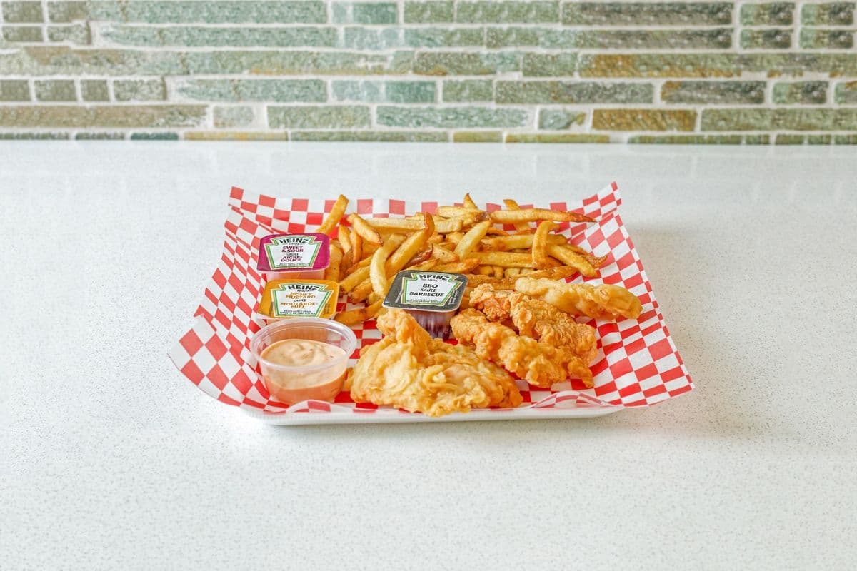 Three Kids Fingers and Fries