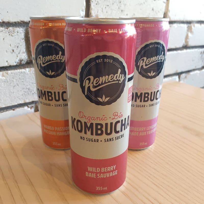 Wild Berry Remedy Organic Kombucha