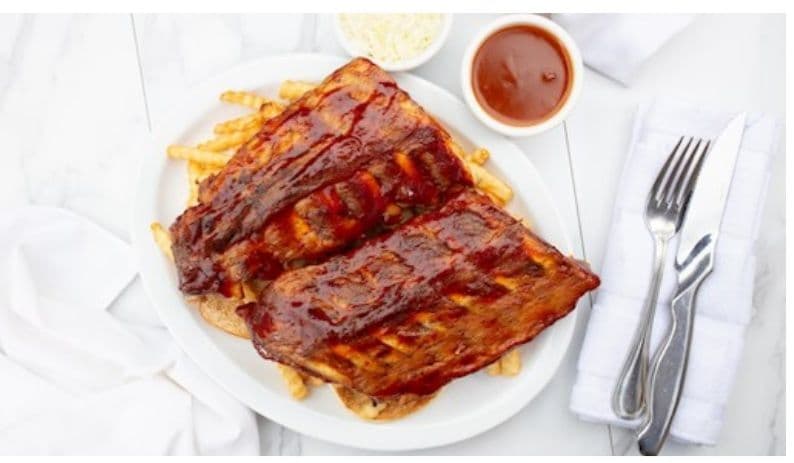 Assiette de côte levées pleine portion / Full Portion Rib Plate