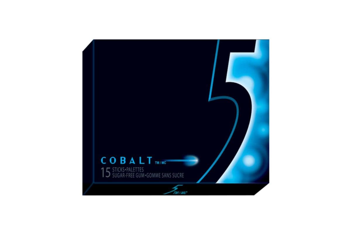 5 Gum Cobalt Peppermint