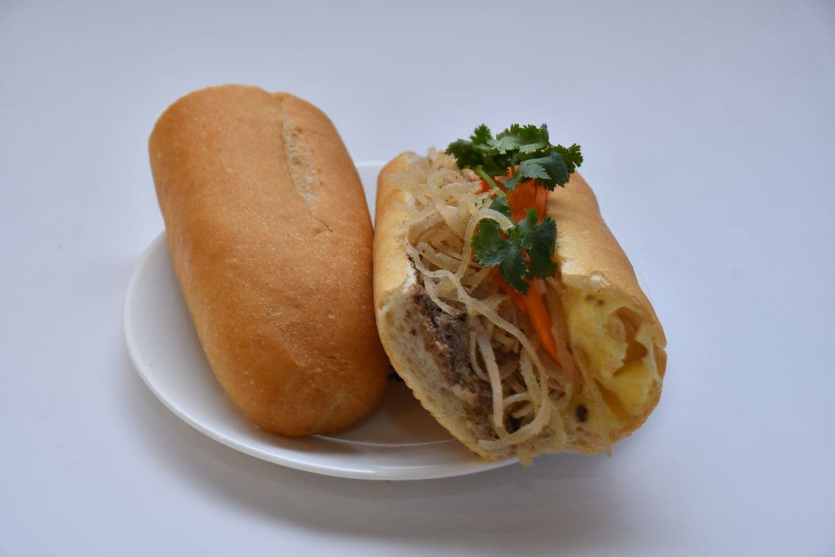 Pate Baguette Sandwich