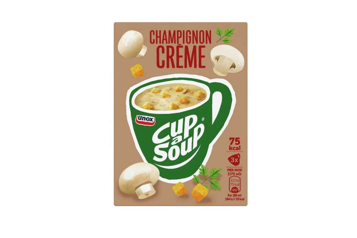 Unox Cup-A-Soup - Mushroom (Champignon) (3 Pack) (51 g)