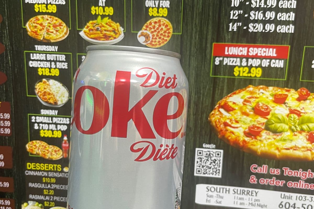 Diet Coke can