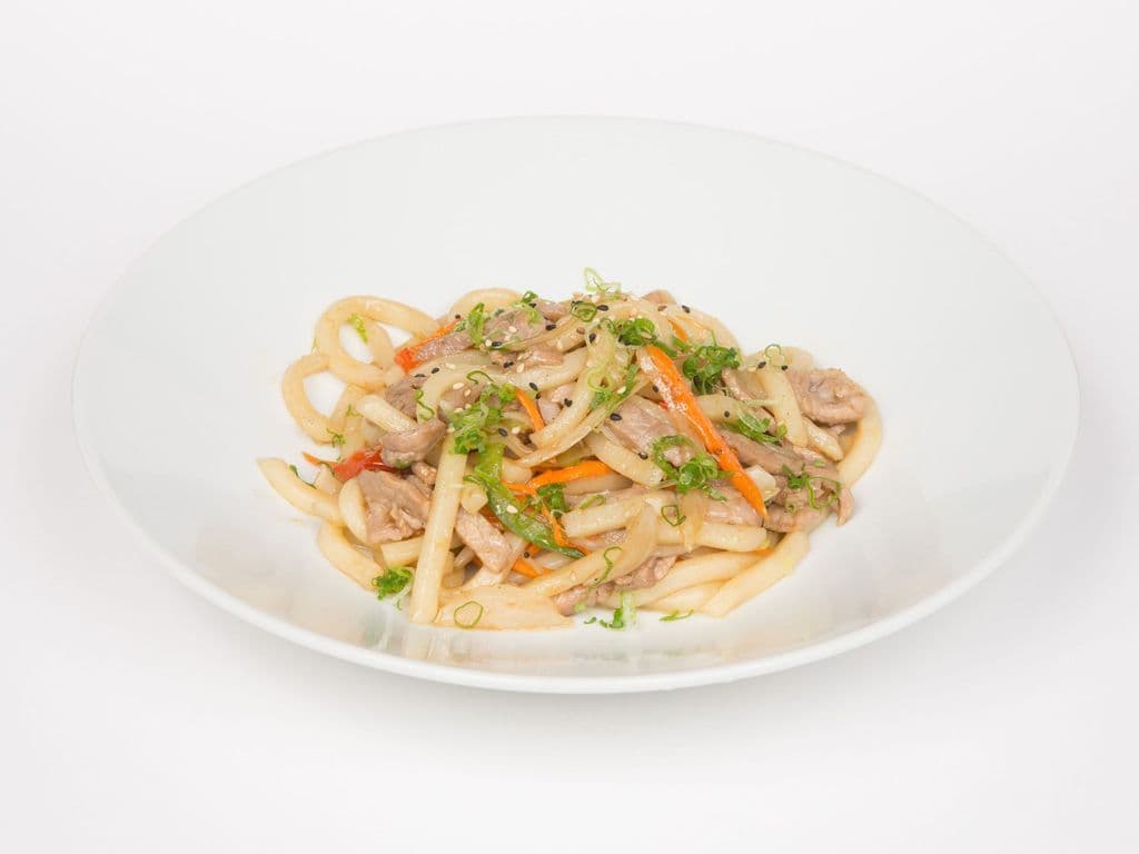 Beef Fried Udon**