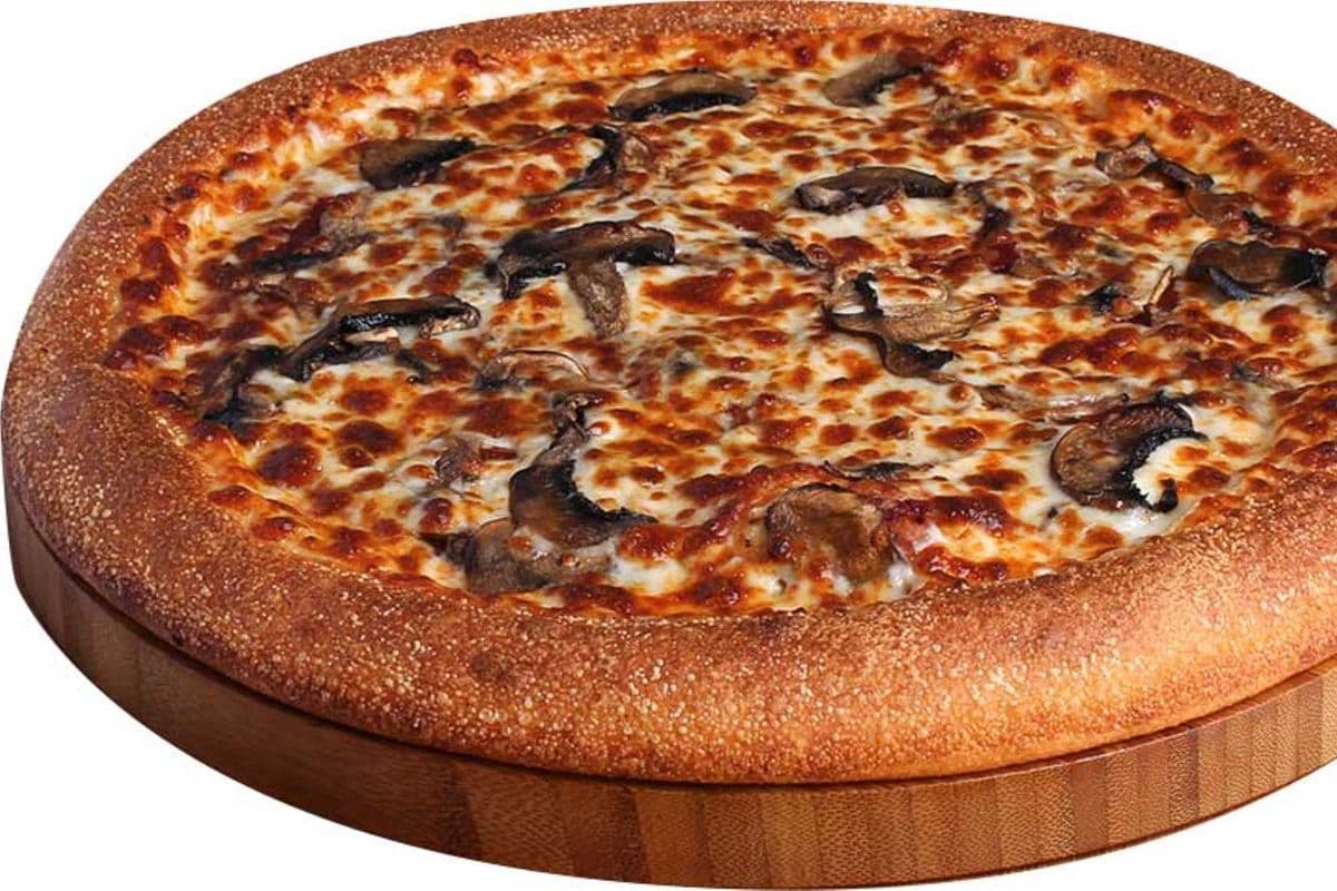 12" Mushroom (First Pizza)