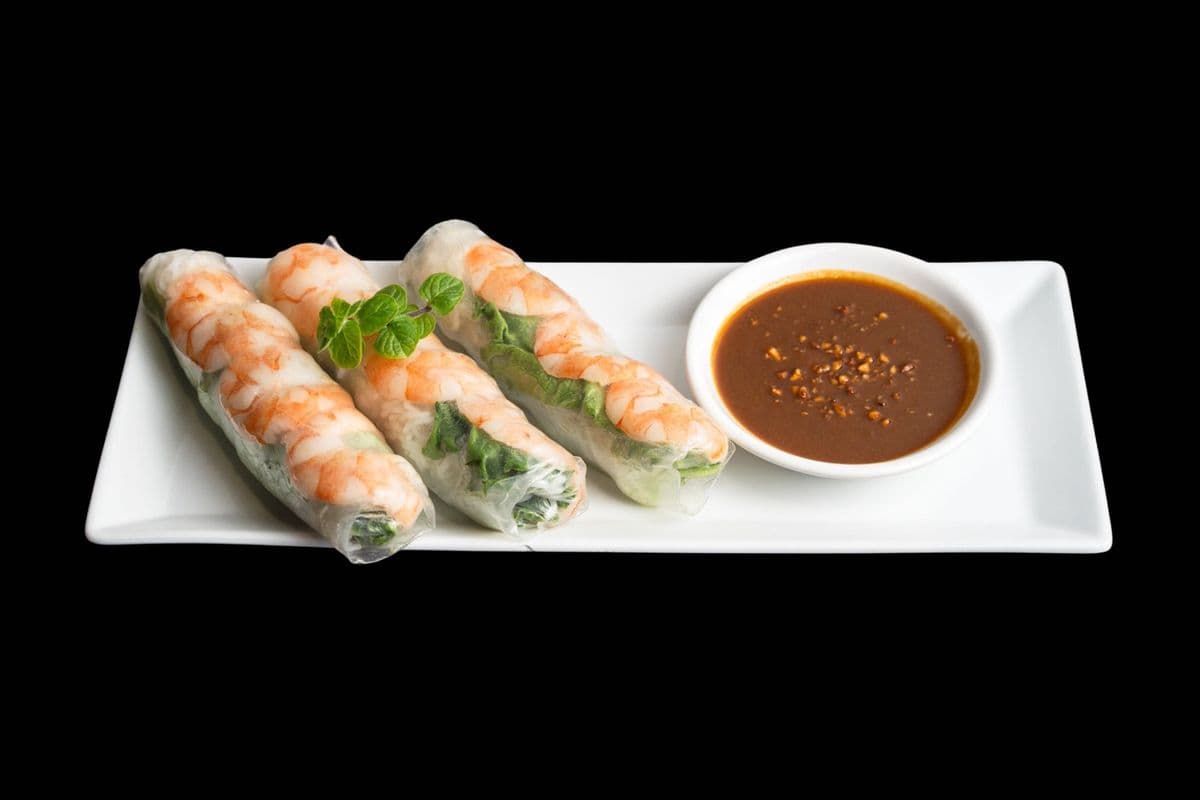 A2. Shrimp Salad Rolls (3pcs)