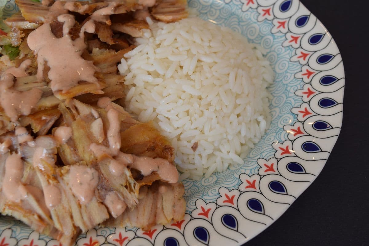 Chicken Shawarma on Rice