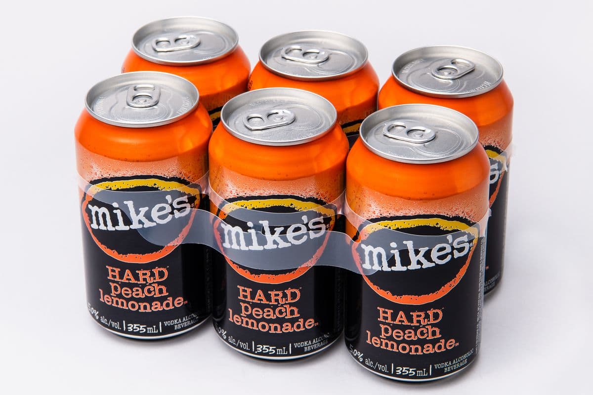 Mike's Hard Peach Fuzz (6 Cans) (6 x 355 ml)
