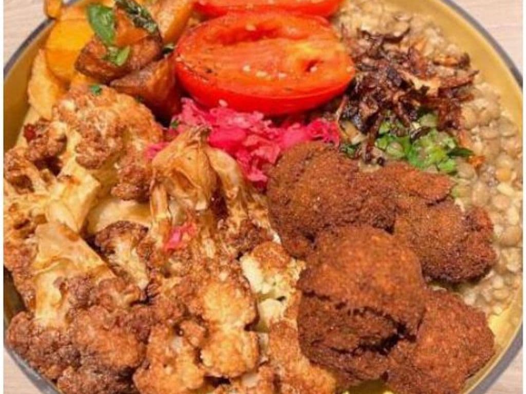 Vegetarian Mezze Sampler. 1PAX