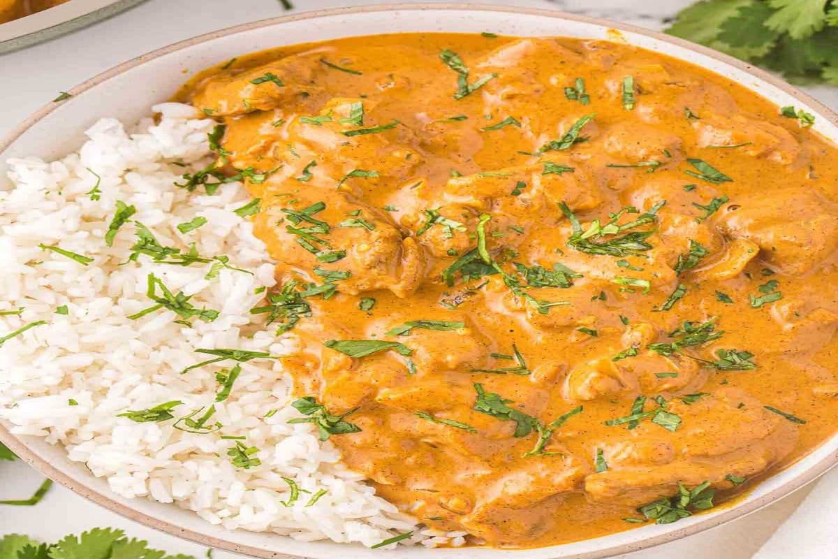 Butter Chicken and Rice Combo