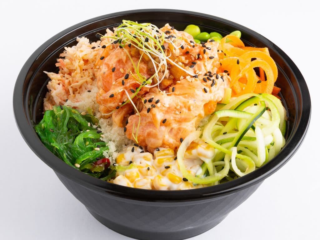 B01.Salmon Sashimi Bowl