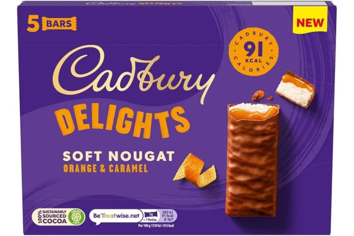 Cadbury Orange Delights (5 Pack)