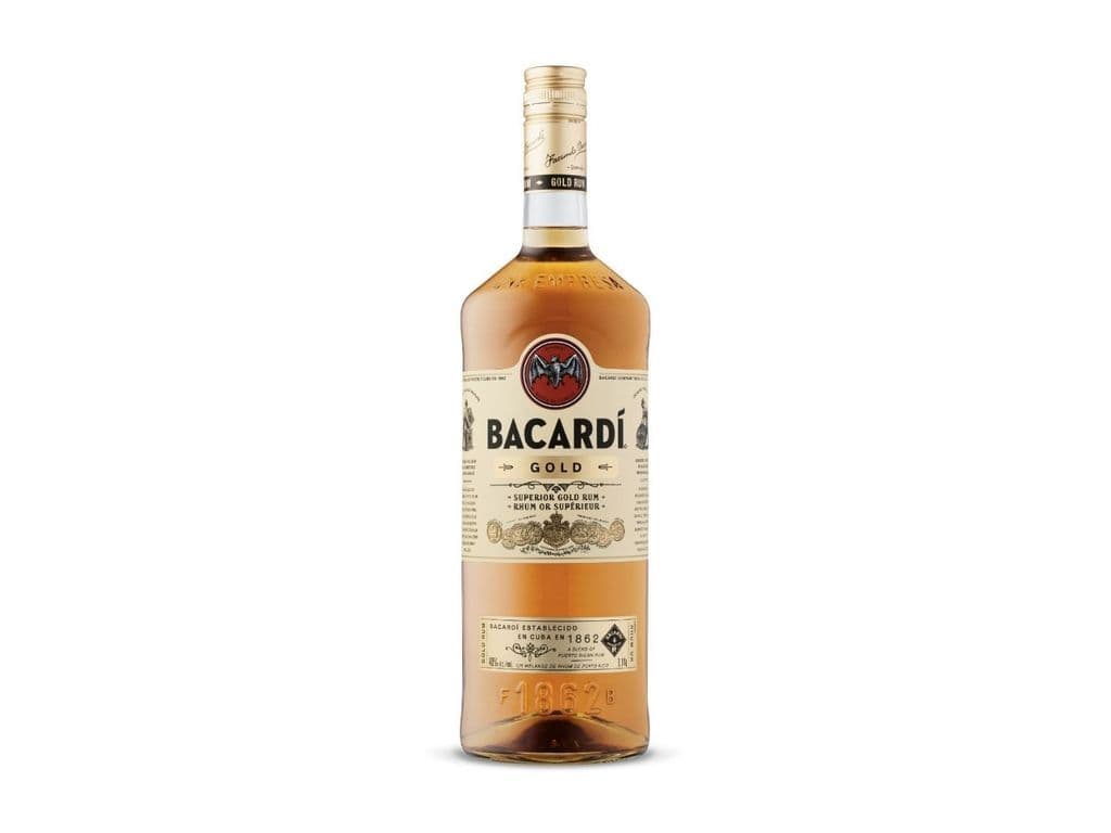 Bacardi Gold Rum, 1.14L bottle Spirit (Rum)(40% ABV)