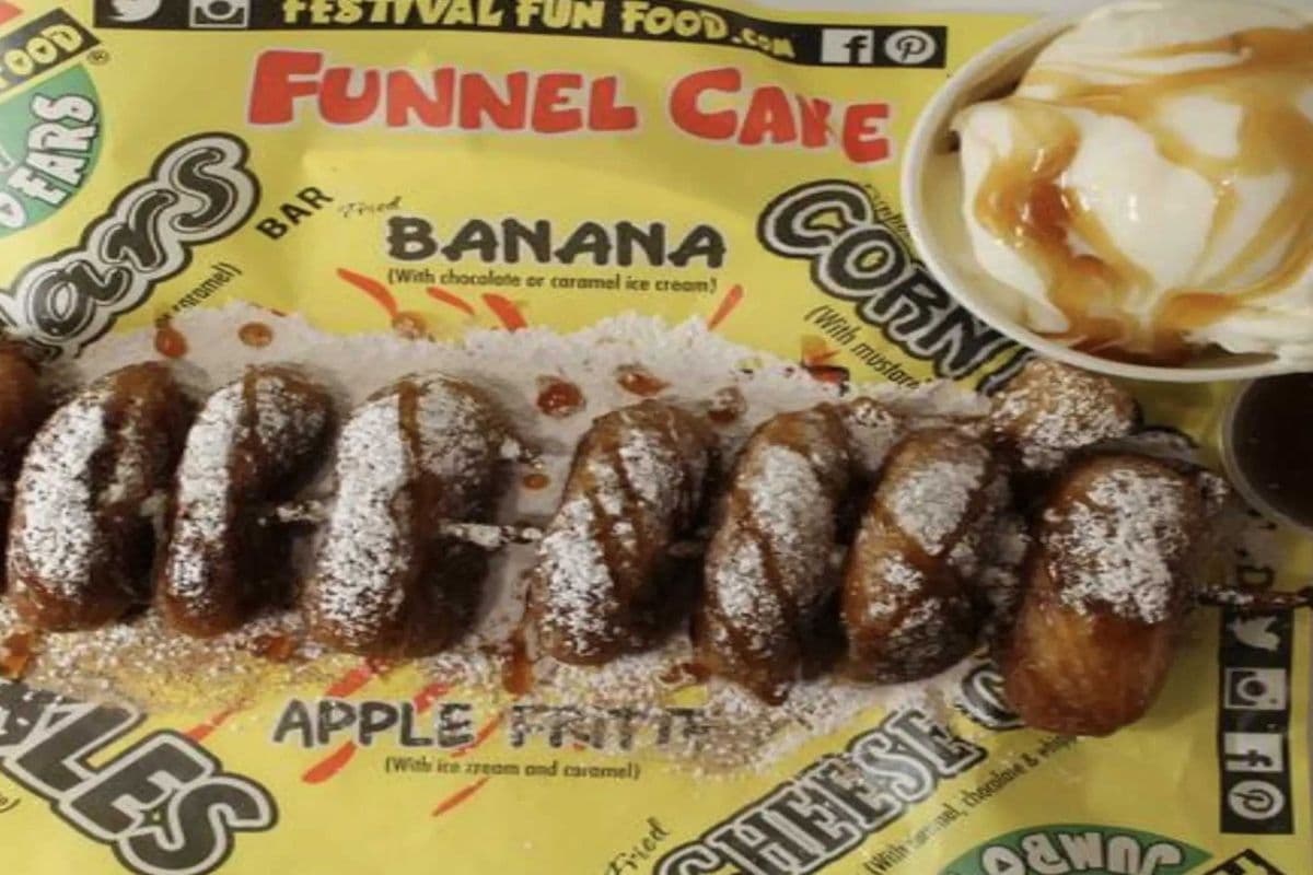 Freshly Dipped Apple Fritters