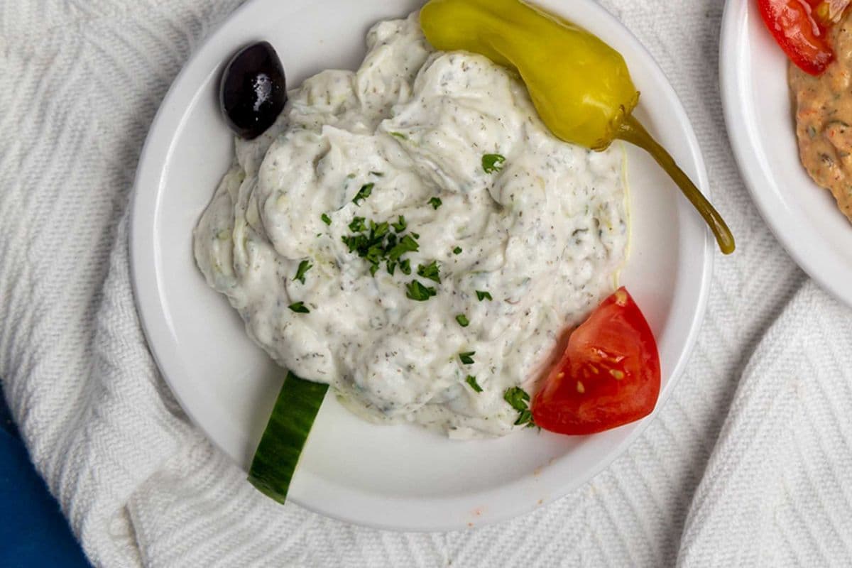 Satziki and Pita