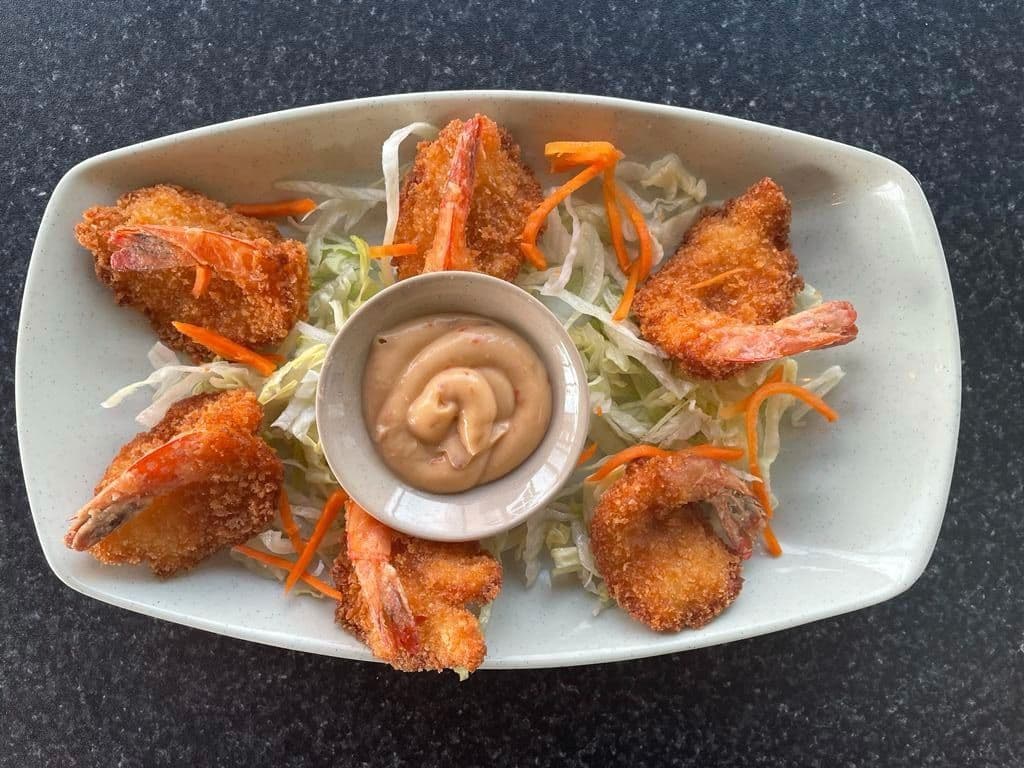 A7. Butterflied Crunchy Shrimp