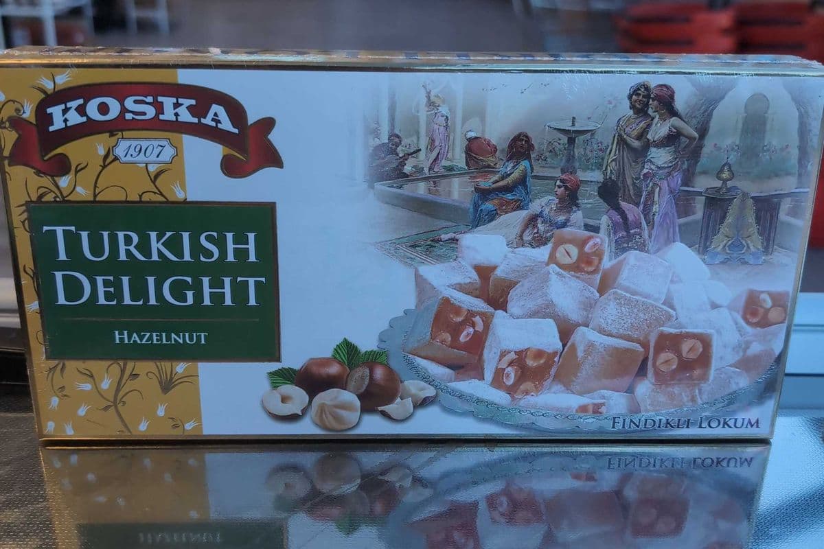 Koska Turkish Delight with Hazelnut 400g