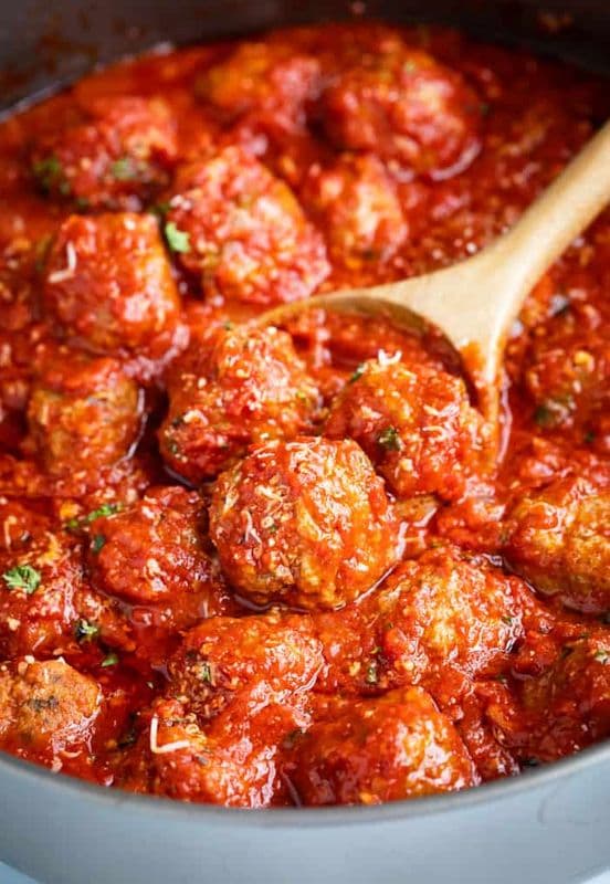 Beef and Pork Meatballs