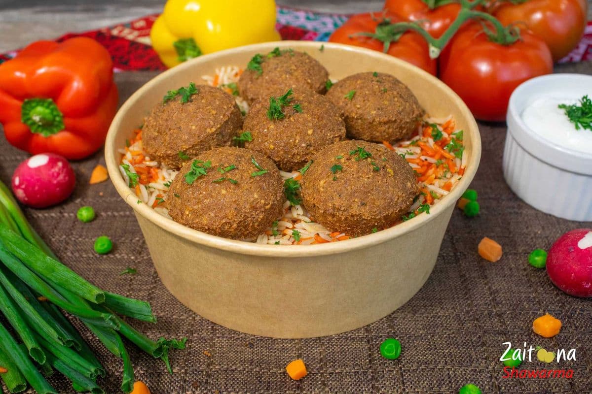 Falafel Rice Bowl