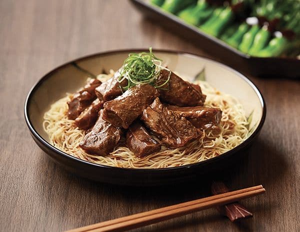 Beef Brisket Noodle Soup / 柱侯牛坑腩湯麵
