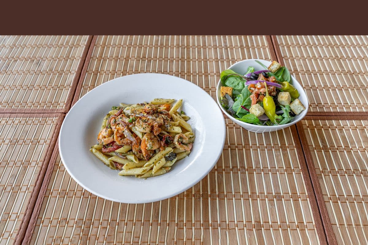 Firecrackers Shrimp Penne