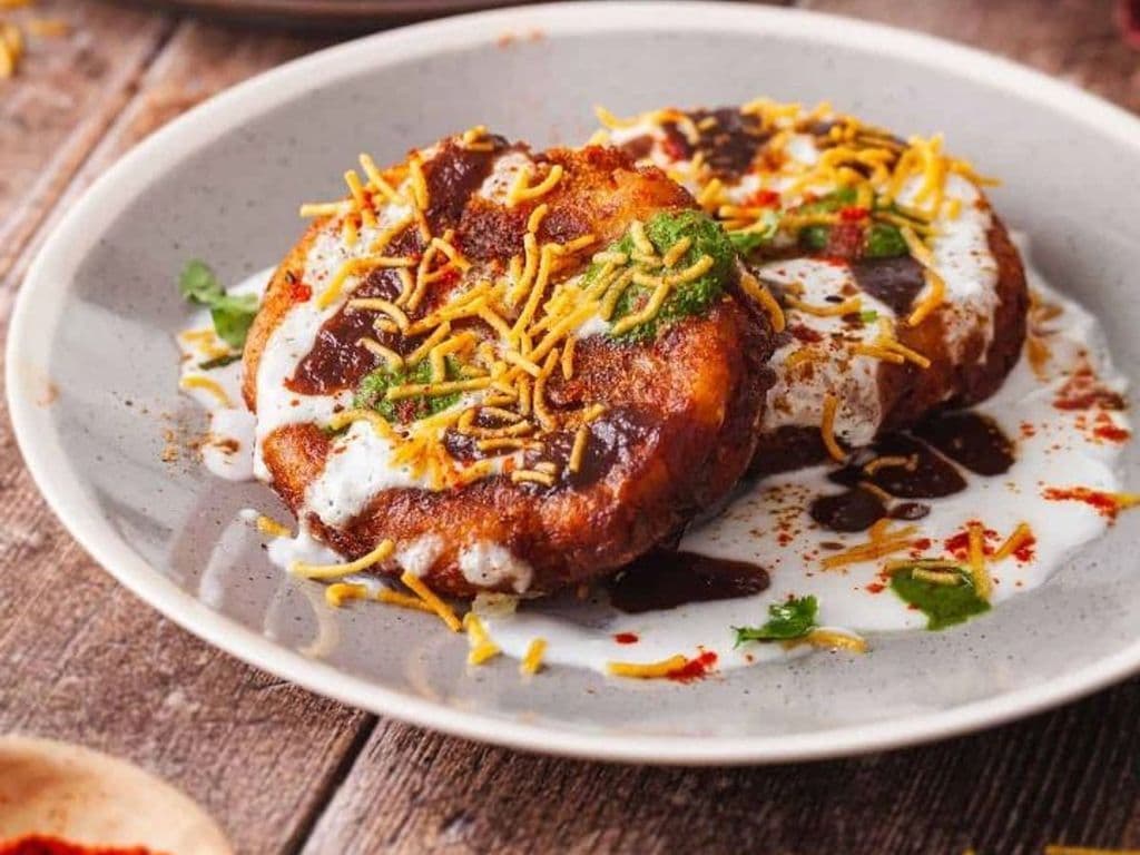 Aloo Tikki Chaat
