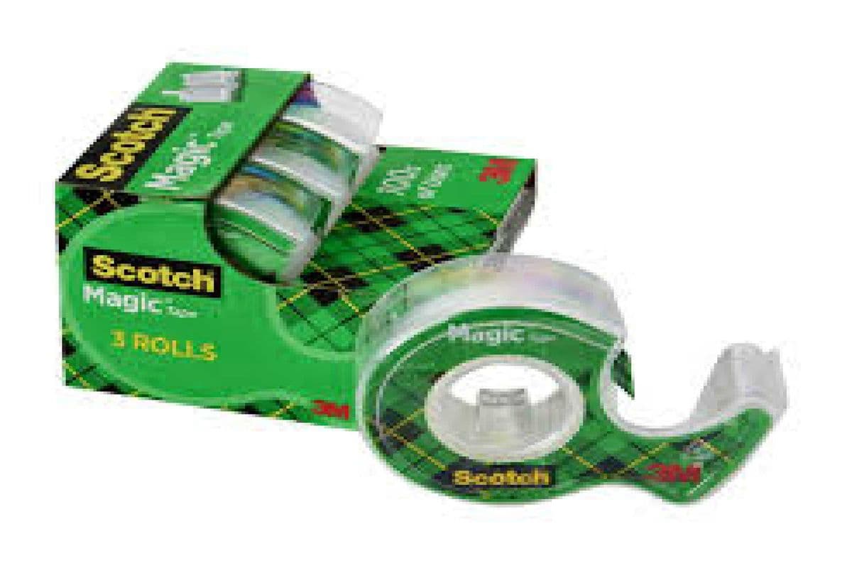 3M Scotch 7.6 m x 3/4 Inch Magic Tape 1 EA