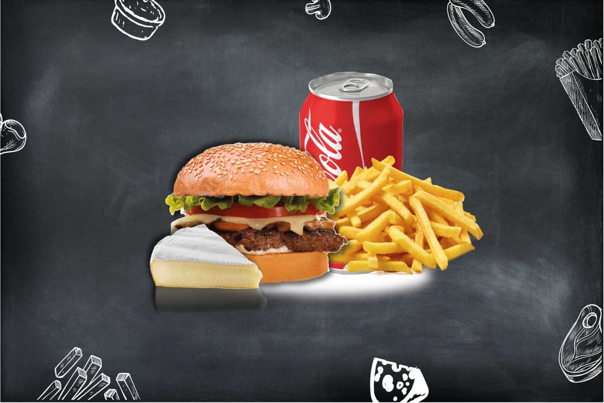 Trio burger rustique