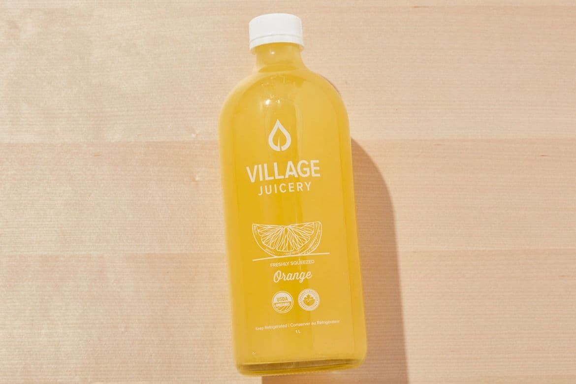 Cold Pressed Orange Juice - Village Juicery (1 L)