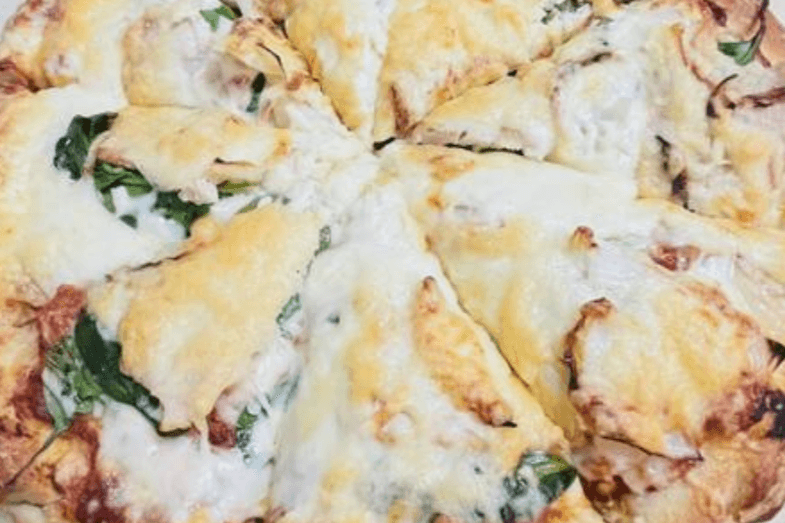 Large 12" Spinach Classic Pizza