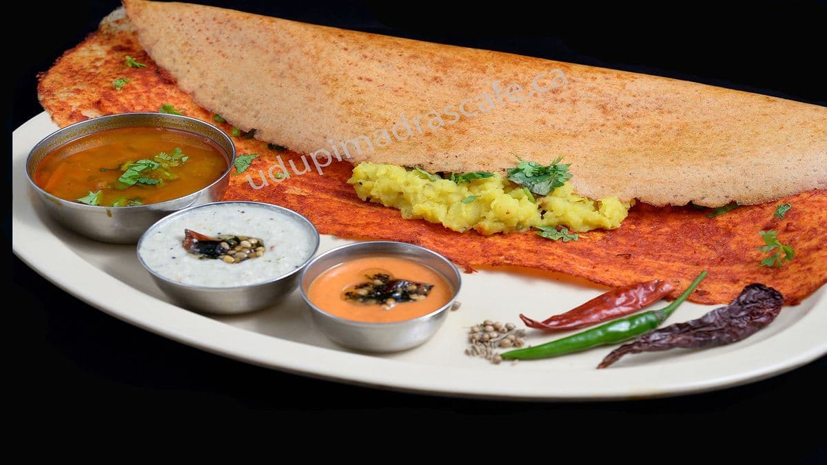 Mirch Masala Dosa (Mangalorean Style)