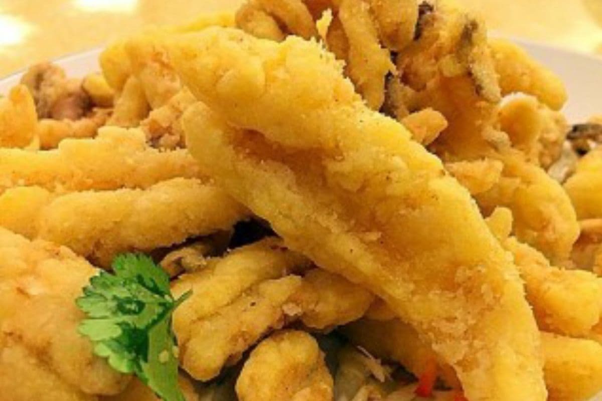 98. Deep-Fried Squid with Salt and Pepper 椒鹽鲜尤