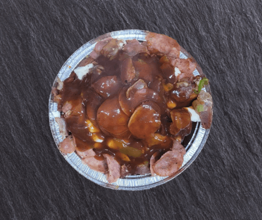 Bébé poutine spécial napoli