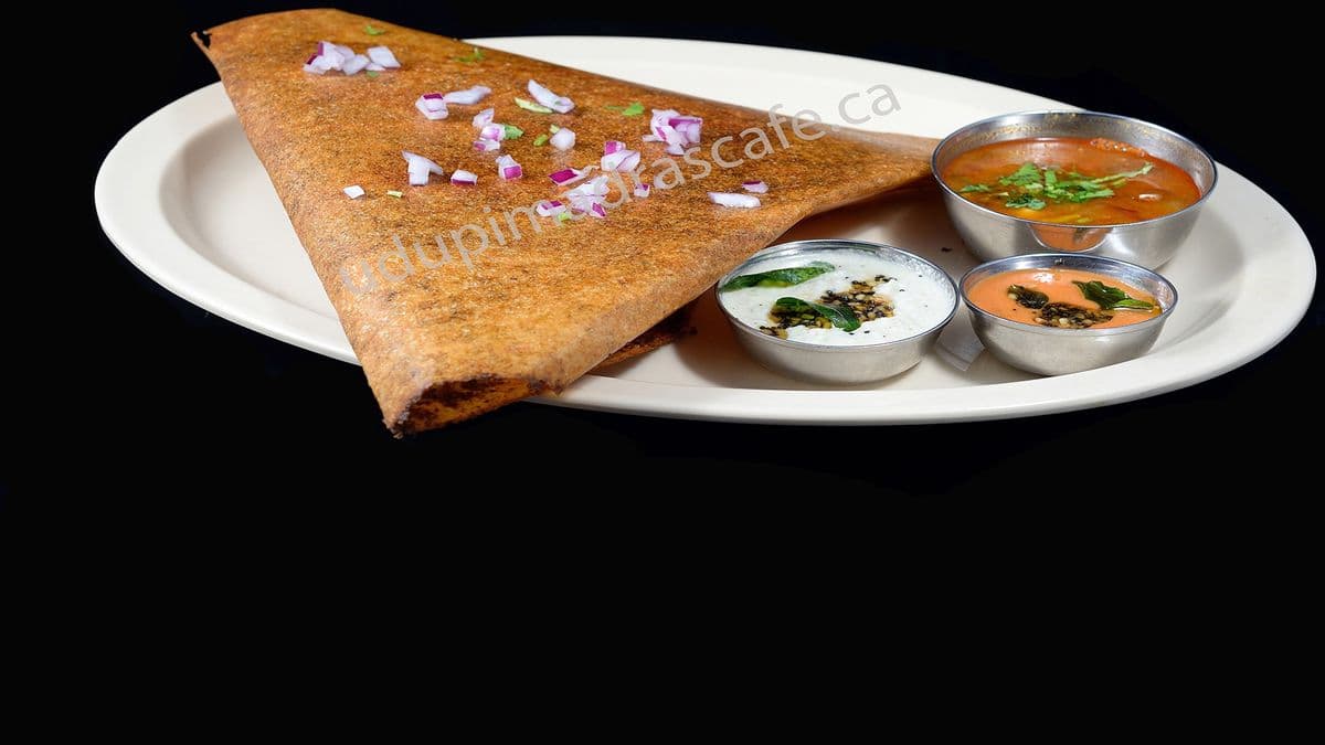 Chettinad Masala Dosa (Madras Style)