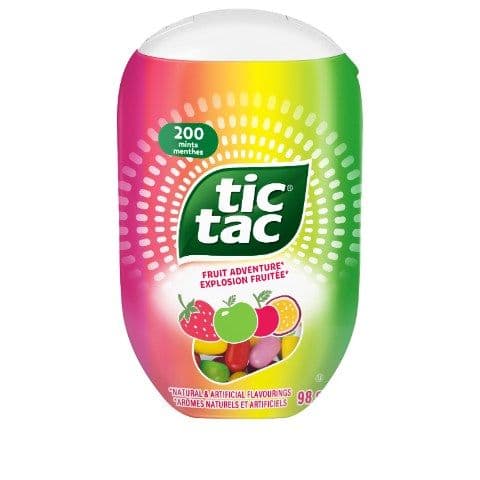 Tic Tac Fruit Adventure Bottles 98g