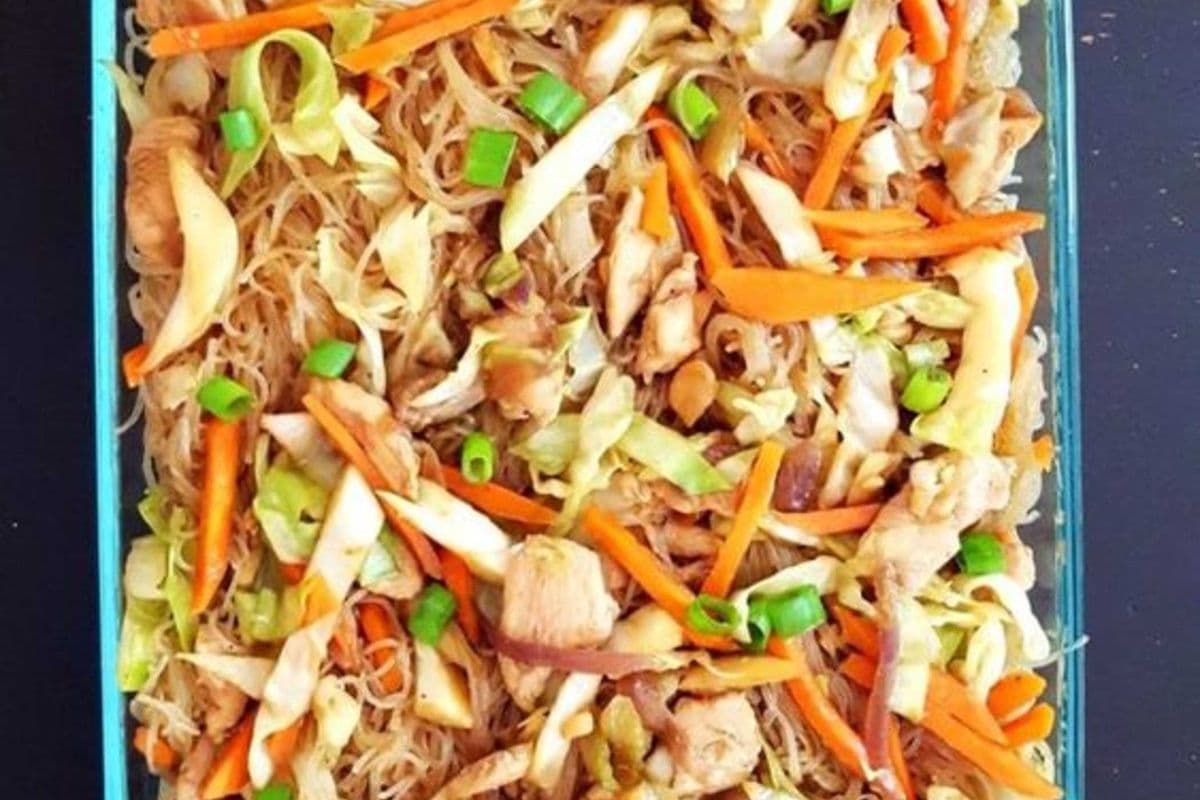 Signature Pancit (Noodles) One of kind. All time faves.