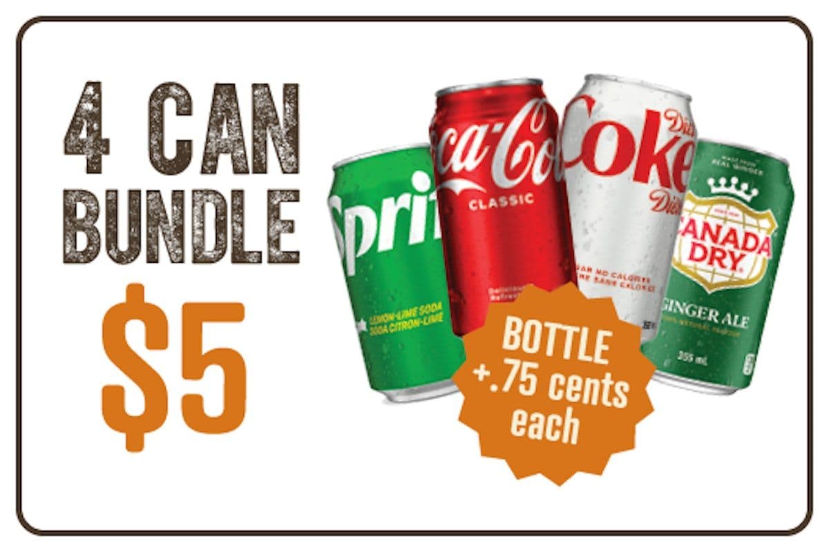 4 Drinks for $5
