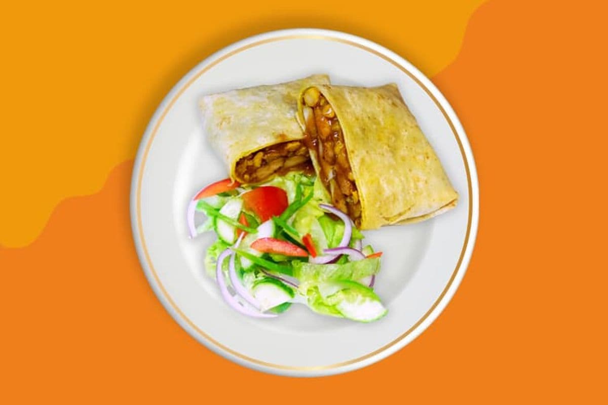 Jerk Chicken Roti