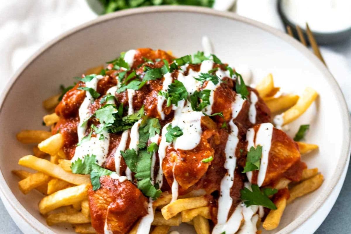 Butter Chicken Poutine